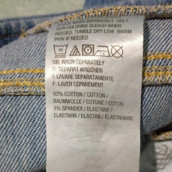 Belle Kim Gravel Light Blue Ankle Jeans Women Size 4P - Picture 12 of 12